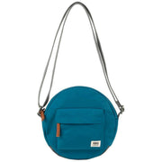 Roka Blue Paddington B Small Recycled Nylon Crossbody Bag