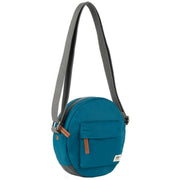 Roka Blue Paddington B Small Recycled Nylon Crossbody Bag
