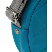 Roka Blue Paddington B Small Recycled Nylon Crossbody Bag