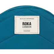 Roka Blue Paddington B Small Recycled Nylon Crossbody Bag