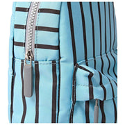 Roka Blue Willesden B Large Recycled Canvas Crossbody Bag