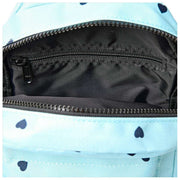 Roka Blue Willesden B Large Recycled Canvas Crossbody Bag