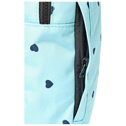 Roka Blue Willesden B Large Recycled Canvas Crossbody Bag