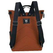 Roka Brown Canfield B Medium Black Label Recycled Canvas Backpack