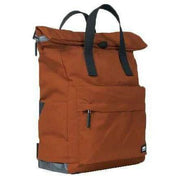 Roka Brown Canfield B Medium Black Label Recycled Canvas Backpack