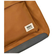 Roka Brown Kennington B Medium Recycled Nylon Crossbody Bag