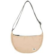 Roka Cream Farringdon Taslon Slouchy Bag