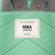 Roka Green Bantry B Small Recycled Nylon Backpack