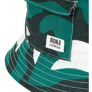 Roka Green Bedford Recycled Nylon Bucket Hat