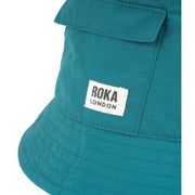 Roka Green Bedford Recycled Nylon Bucket Hat