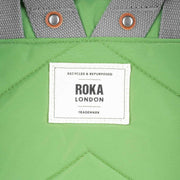 Roka Green Canfield B Medium Recycled Nylon Backpack