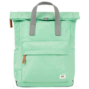 Roka Green Canfield B Medium Recycled Nylon Backpack