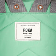Roka Green Canfield B Medium Recycled Nylon Backpack