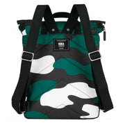 Roka Green Canfield B Medium Urban Rose Camo Recycled Canvas Backpack