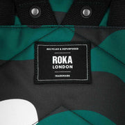 Roka Green Canfield B Medium Urban Rose Camo Recycled Canvas Backpack