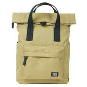 Roka Green Canfield B Small Black Label Recycled Canvas Backpack