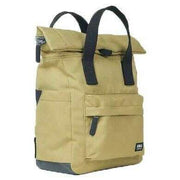 Roka Green Canfield B Small Black Label Recycled Canvas Backpack
