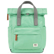 Roka Green Canfield B Small Recycled Nylon Backpack