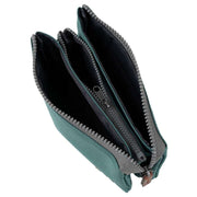 Roka Green Carnaby Medium Sustainable Canvas Wallet