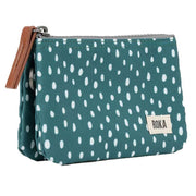 Roka Green Carnaby Small Drizzle Sustainable Canvas Wallet