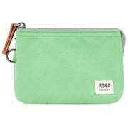 Roka Green Carnaby Small Recycled Canvas Wallet