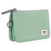 Roka Green Carnaby Small Recycled Nylon Ripstop Wallet