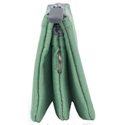 Roka Green Carnaby Small Recycled Nylon Ripstop Wallet
