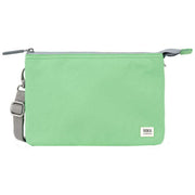 Roka Green Carnaby XL Recycled Canvas Crossbody Bag