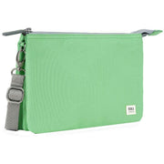 Roka Green Carnaby XL Recycled Canvas Crossbody Bag
