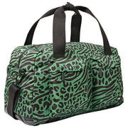 Roka Green Gatwick Medium Recycled Canvas Duffle Bag