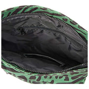 Roka Green Kennington B Medium Recycled Canvas Crossbody Bag