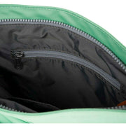 Roka Green Kennington B Medium Recycled Nylon Crossbody Bag