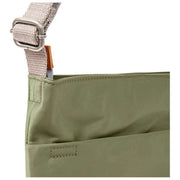 Roka Green Kennington B Medium Recycled Nylon Crossbody Bag