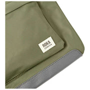 Roka Green Kennington B Medium Recycled Nylon Crossbody Bag