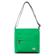 Roka Green Kennington B Medium Sustainable Nylon Cross Body Bag