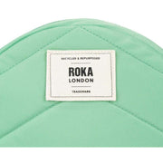 Roka Green Paddington B Small Recycled Nylon Crossbody Bag