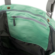 Roka Green Trafalgar B Medium Recycled Nylon Tote Bag