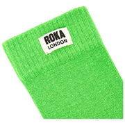 Roka Green Wimbledon Crew Socks