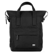 Roka Grey Bantry B Small Black Label Recycled Canvas Backpack