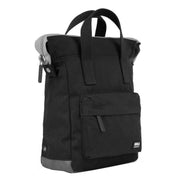 Roka Grey Bantry B Small Black Label Recycled Canvas Backpack
