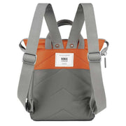 Roka Grey Bantry B Small Creative Waste Two Tone Recycled Nylon Backpack