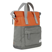 Roka Grey Bantry B Small Creative Waste Two Tone Recycled Nylon Backpack