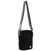 Roka Grey Bond Recycled Canvas Crossbody Bag
