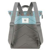 Roka Grey Canfield B Medium Creative Waste Two Tone Recycled Nylon Backpack