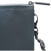 Roka Grey Carnaby XL Recycled Canvas Crossbody Bag