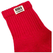 Roka Lilac Windsor Solid Crew Socks