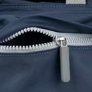 Roka Navy Blackfriars M Large Recycled Nylon Messenger Bag