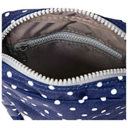 Roka Navy Bond Recycled Canvas Crossbody Bag