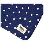Roka Navy Carnaby XL Recycled Canvas Crossbody Bag