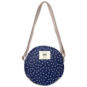 Roka Navy Paddington B Recycled Canvas Crossbody Bag